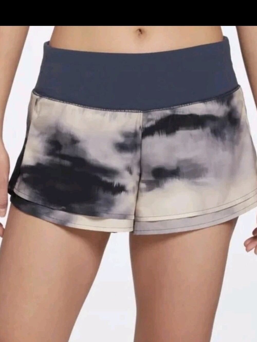 Calia Kick It Up Performance Shorts Tie-dyed Size Extra Large New With Tags
